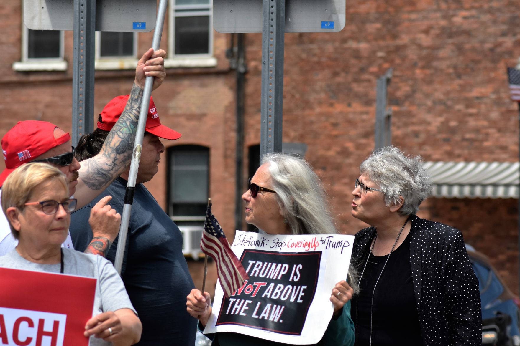 Glens Falls Protest